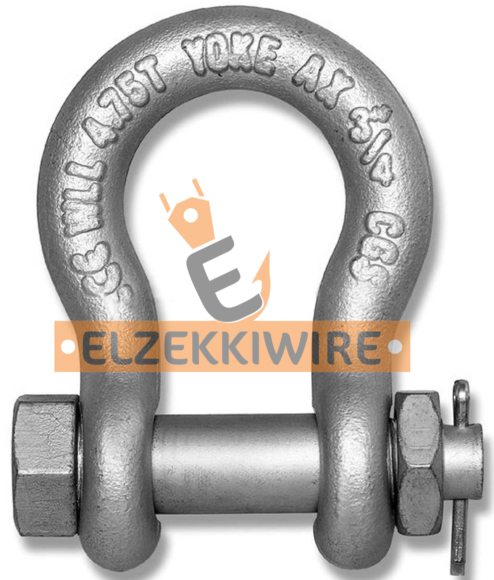 YOKE Shackle With Safety Bolt محمد حبشي الزكي ELZEKKIWRIE